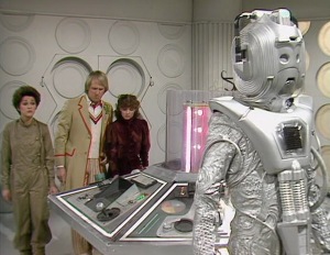 The Doctor is letting the public into the Tardis a little too casually lately. Admittedly, the Cybermen forced their way in.