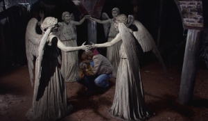This is, of course, the cleverest way to defeat the Weeping Angels. See, even the resolution makes sense! This episode does nothing wrong!