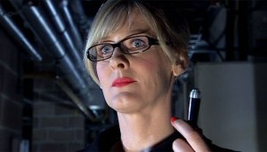 Ms. Foster has a "sonic pen". It could be worse, it could have been sonic lipstick. Cringe!